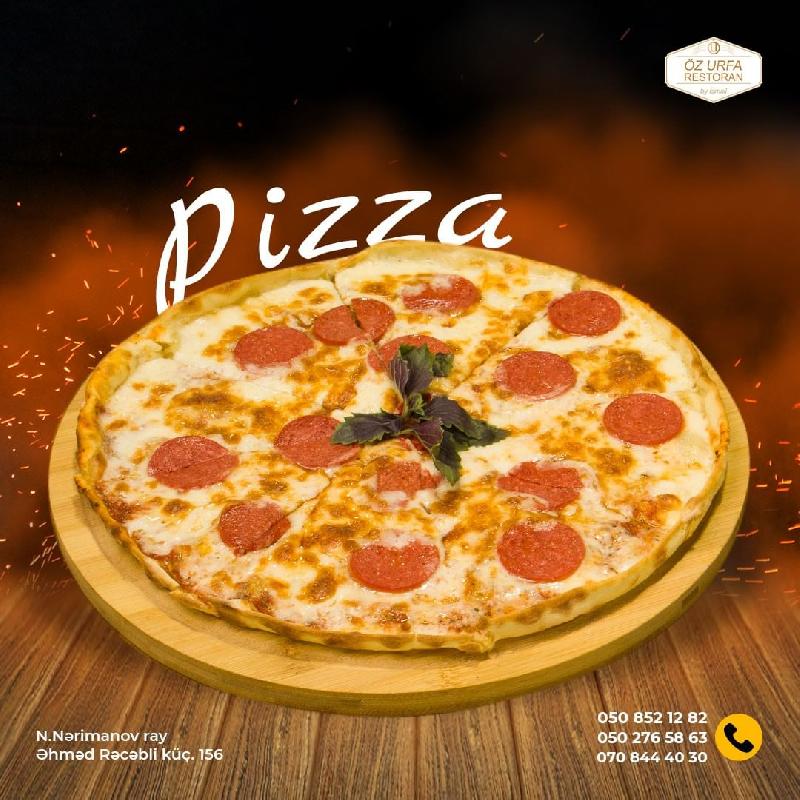 Sucuklu pizza