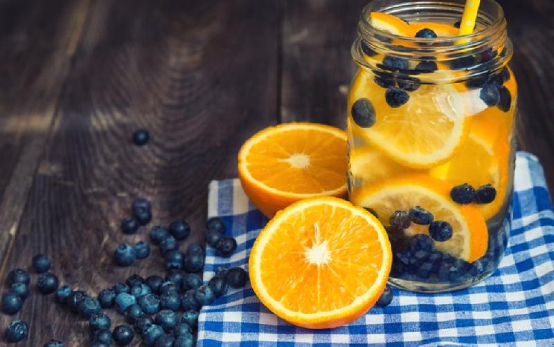 Orange Blueberry Water