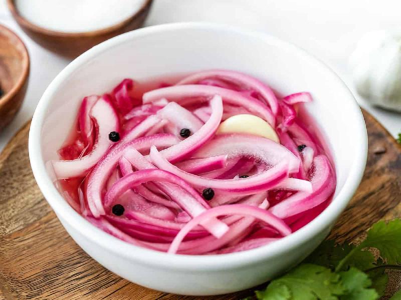 Pickled red onion