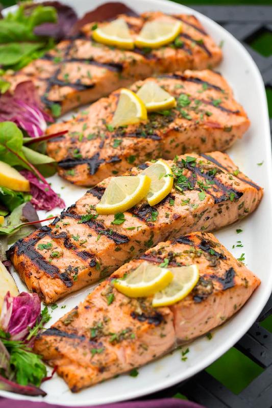 GRILLED NORWEGIAN SALMON