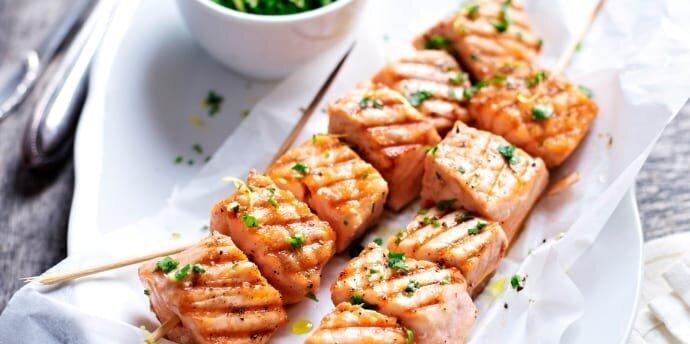 GRILLED NORWEGIAN SALMON