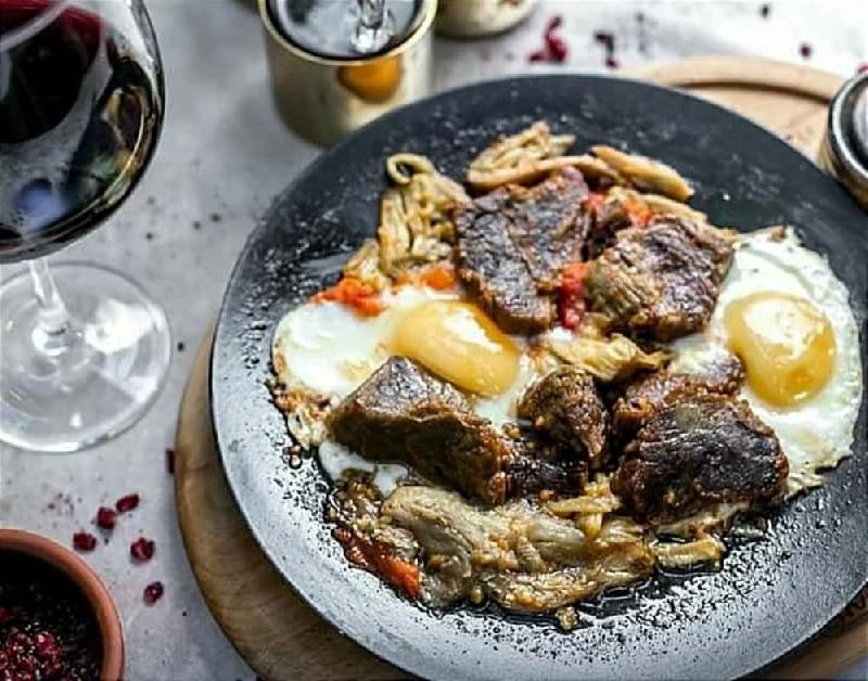 Naxçıvan Qovurması Yumurta ilə