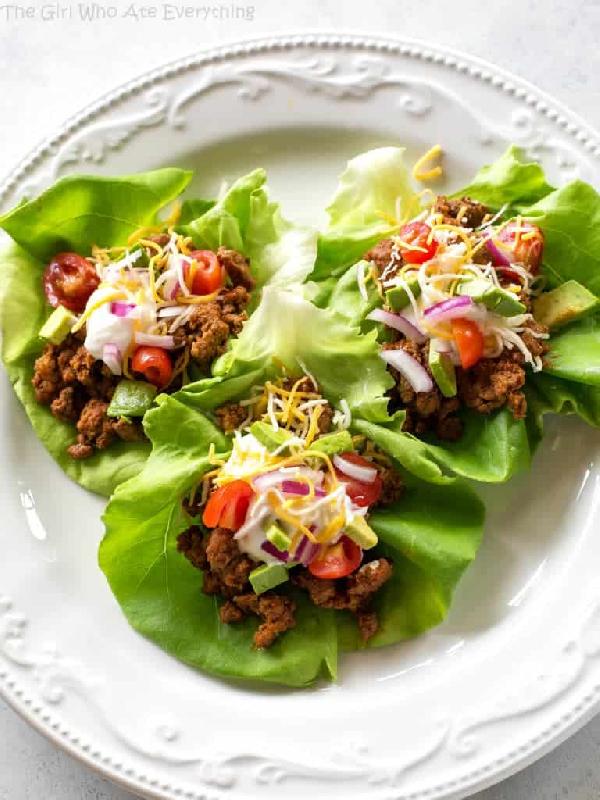 TACO LETTUCE WRAPS