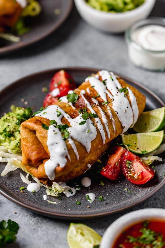 CHICKEN CHIMICHANGAS