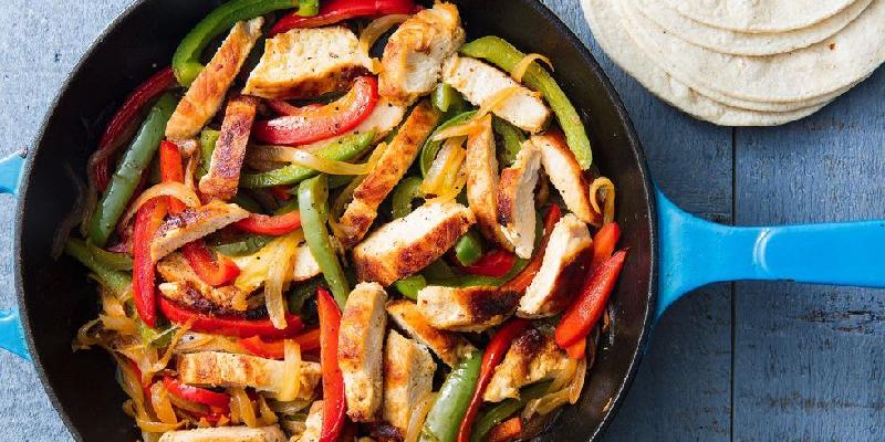 CHICKEN FAJITAS