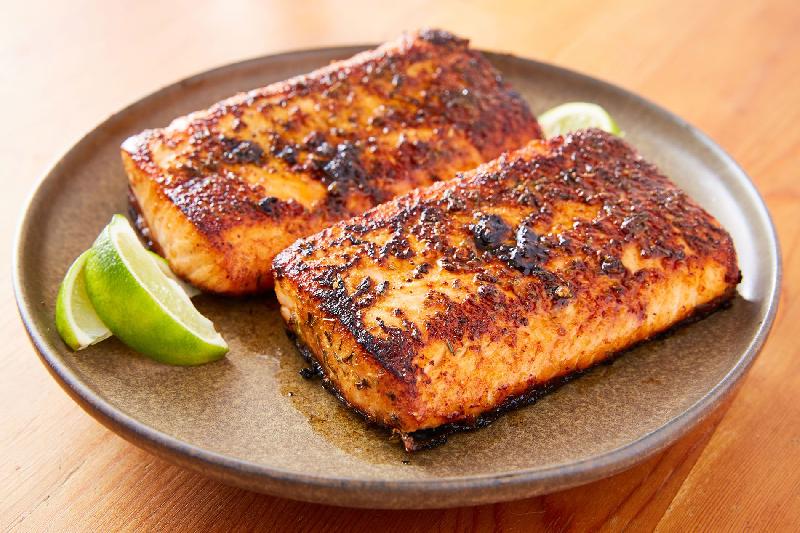 CAJUN BLACKENED SALMON