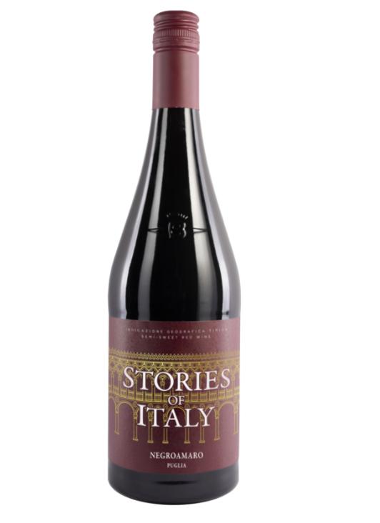 Stories of Italy Negroamaro Publia IGT, red, semi-sweet, 75