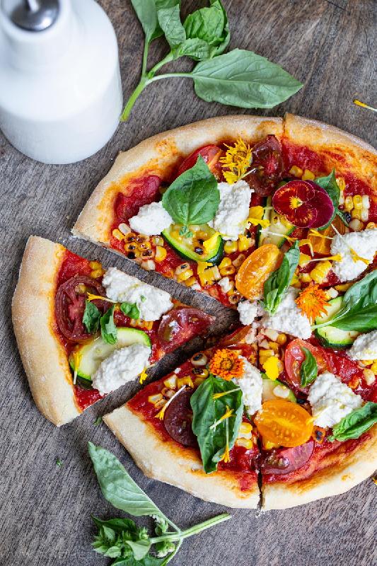 Tahıllı Yaz pizzası