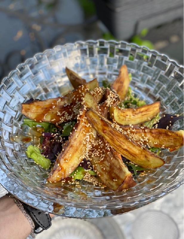 Badımcan salatı xırt xırt ( 2 nəfərlik )