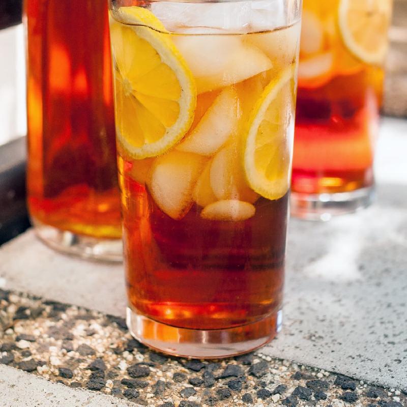 Homemade ice tea