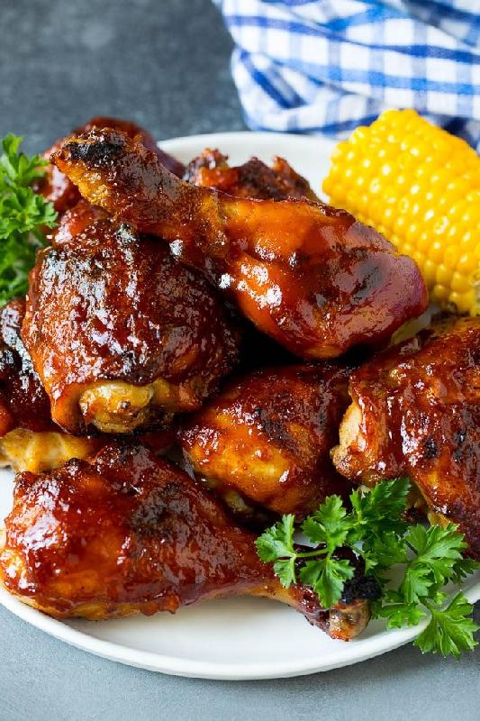 Barbeku soslu toyuq