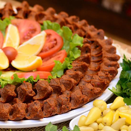 Çiğ köfte porsiyon