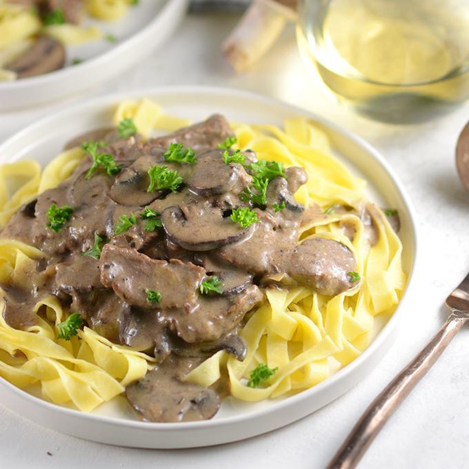 Beef Stroganoff