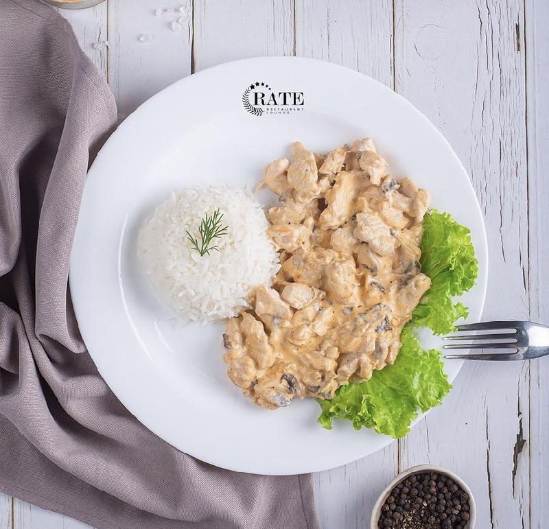 Chicken Stroganoff