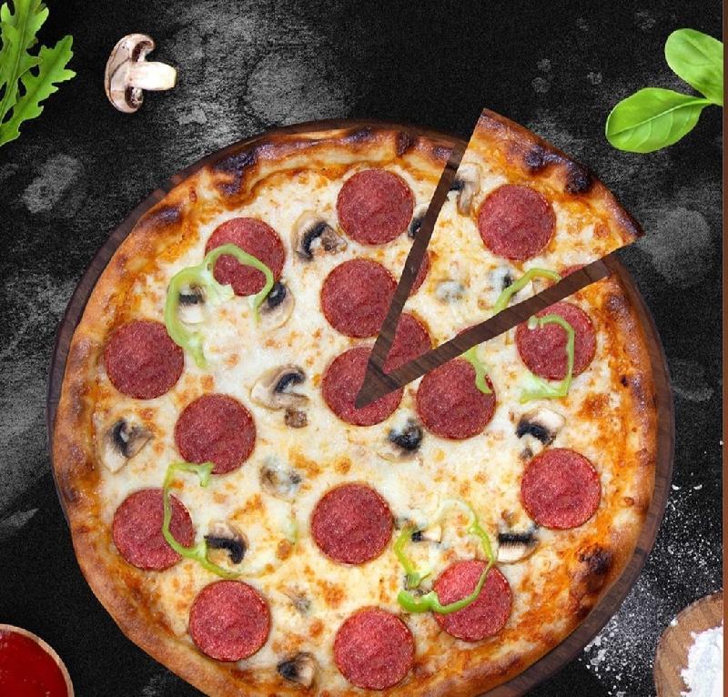 Sucuklu pizza