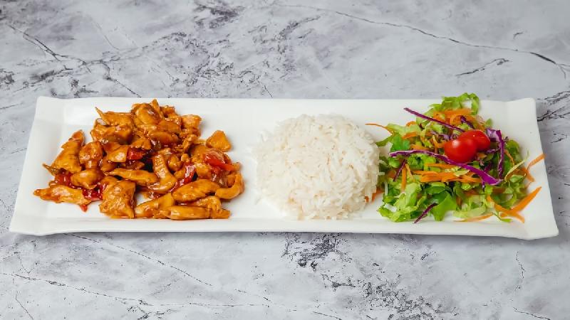 Barbekü souslu toyuq