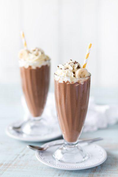 Chocolate Banana Milkshake 