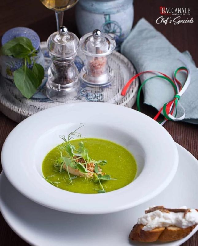 Leek onion soup