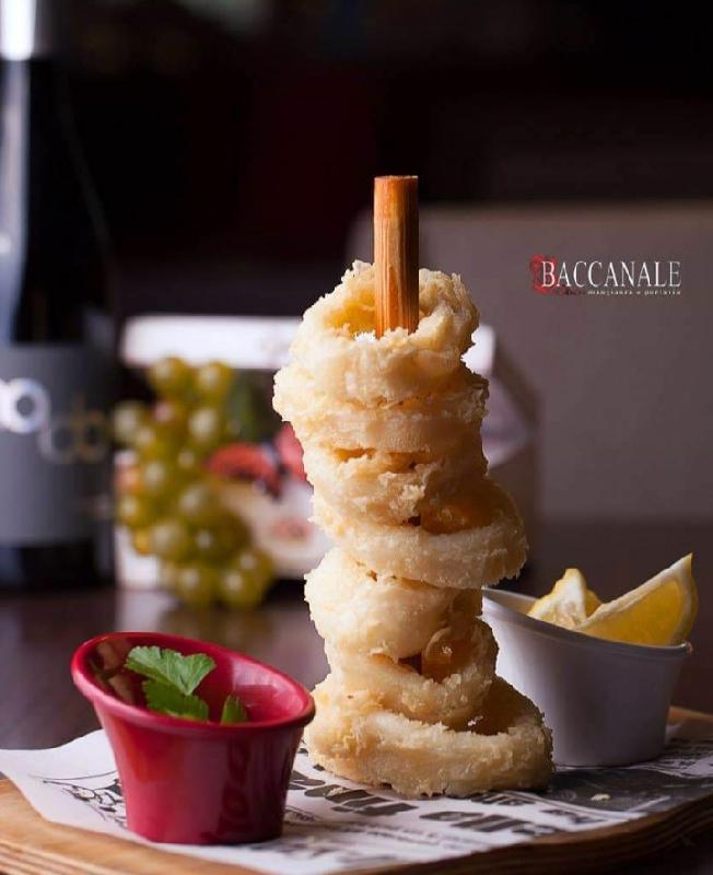 Deep fried Calamari with tartar sauce