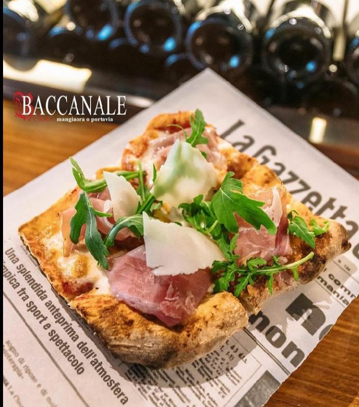 Pizza prosciutto