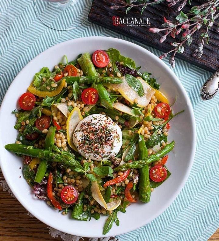 Goat cheese with wheat