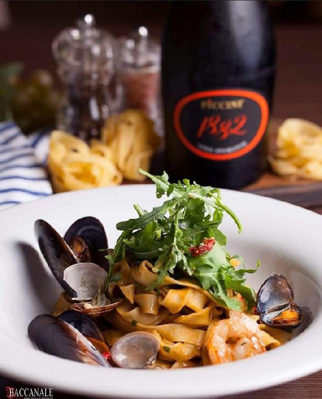 Fettuccine seafood