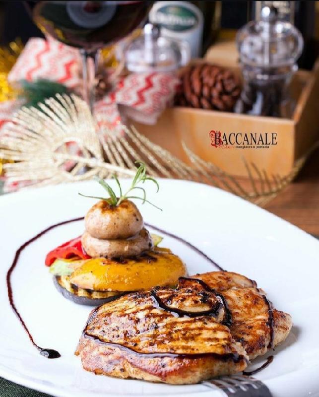 Turkey with grilled vegetable