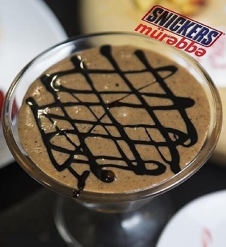 Snikers mürəbbəsi