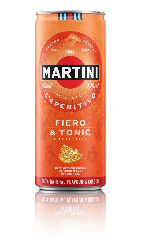 Martini fiero tonic