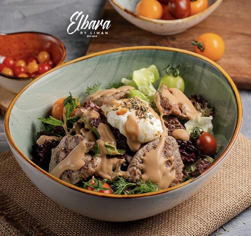 Steyk salatı