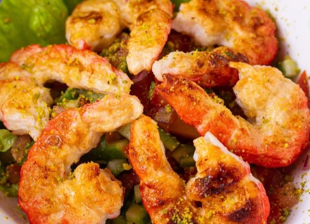 Krevetka salatı