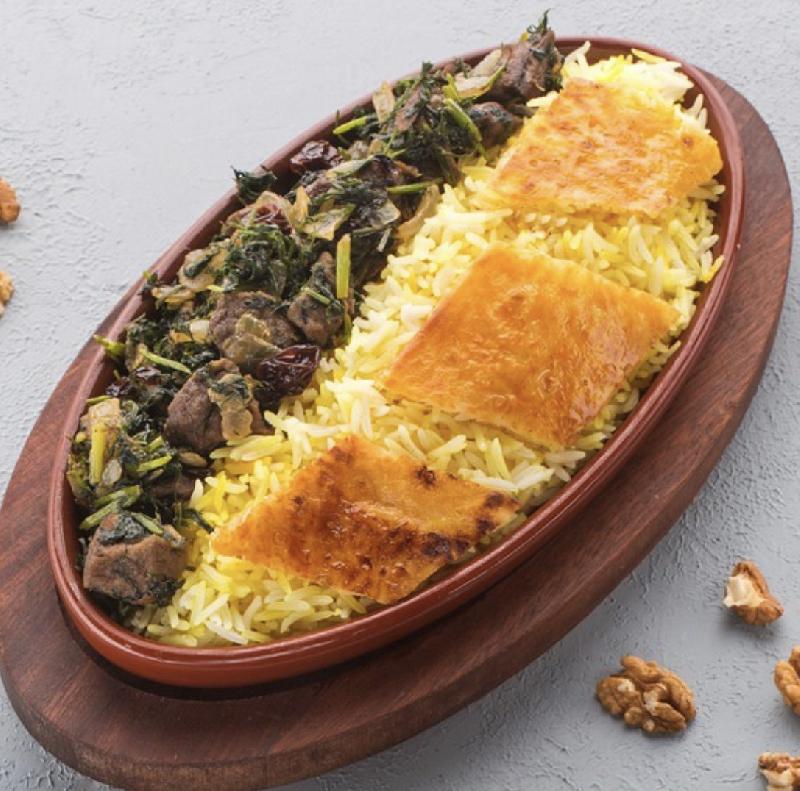 Səbzi plov 