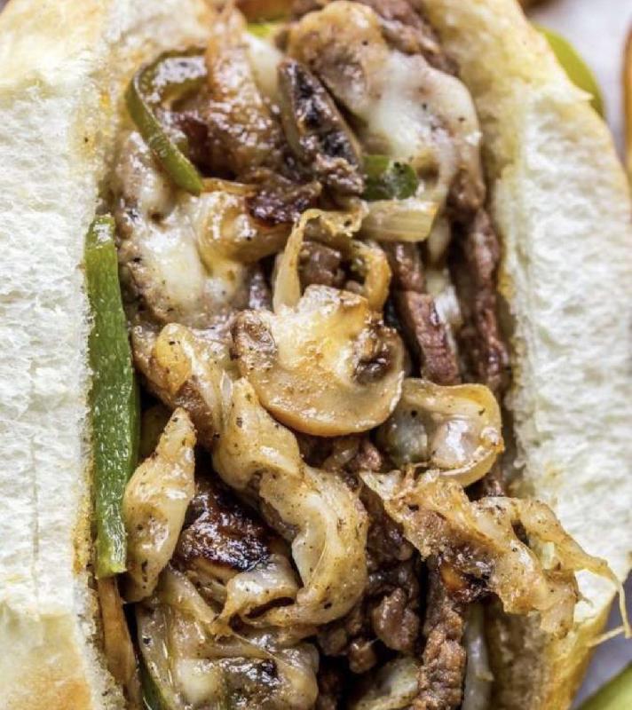 Mushroom Cheese Steak + İçki
