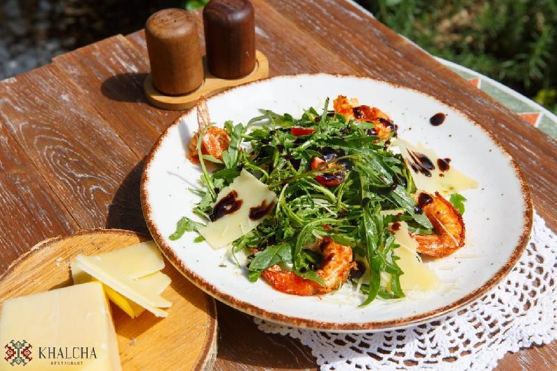 Krevetka salatı