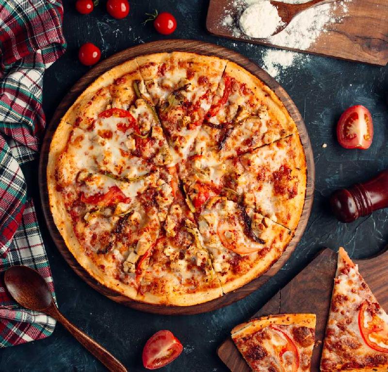 Pizza toyuqlu 35sm