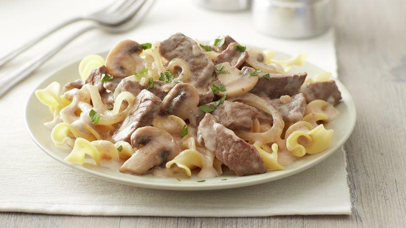 Beef Stroganoff