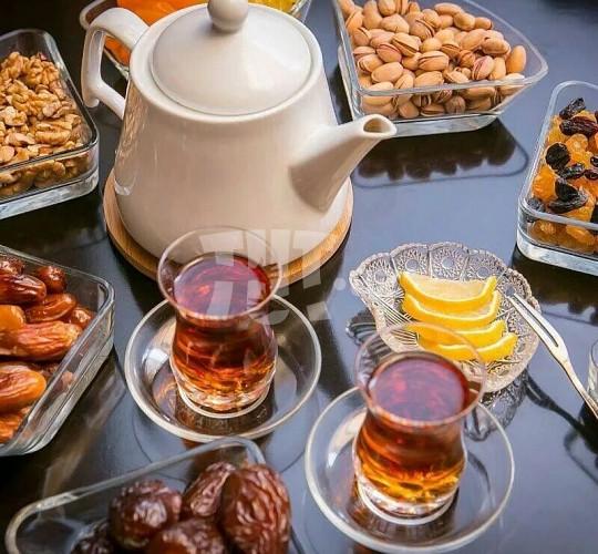 Çay,mürəbbə,şokolad