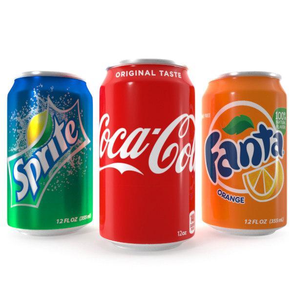 Coca-cola/Fanta/Sprite 