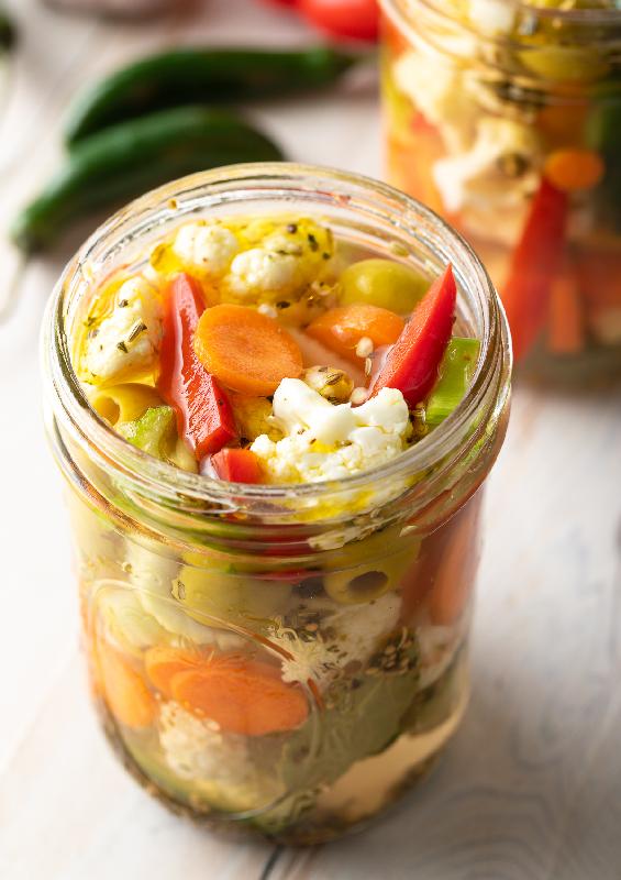 Mixed Pickled Vegetables