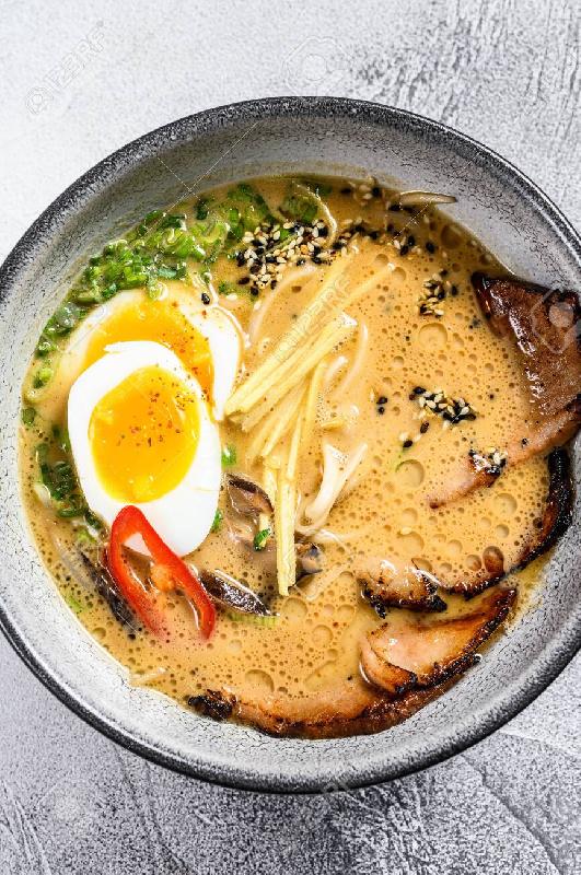 Mushroom Noodle & Tongue Soup