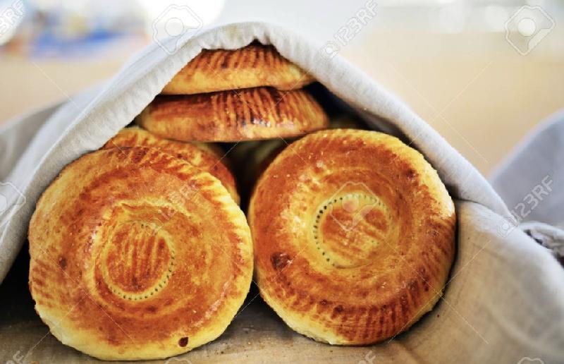 Traditional Uzbek Kulcha 