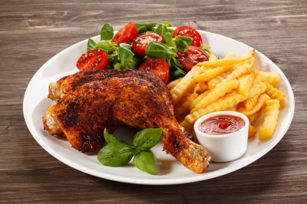 1 başqa cips toyuq əti ilə