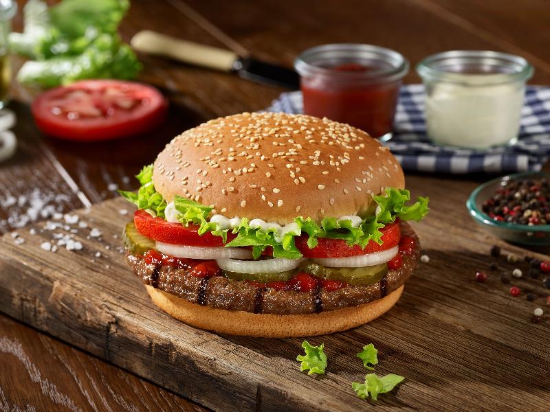 1 başqa burger 
