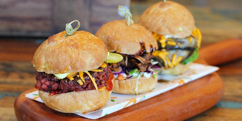 Trio burger
