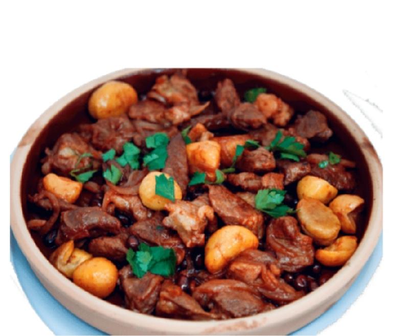 Quzu şabalıd qovurma