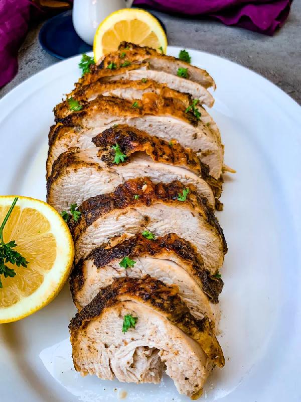 Fryer smoked turkey breast