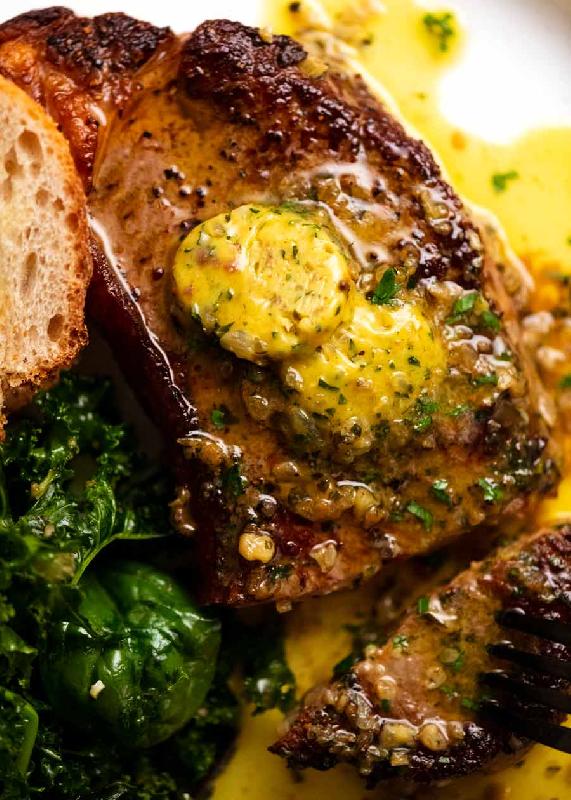 Steak Tenderloin Meat with Cafe De Paris Sauce