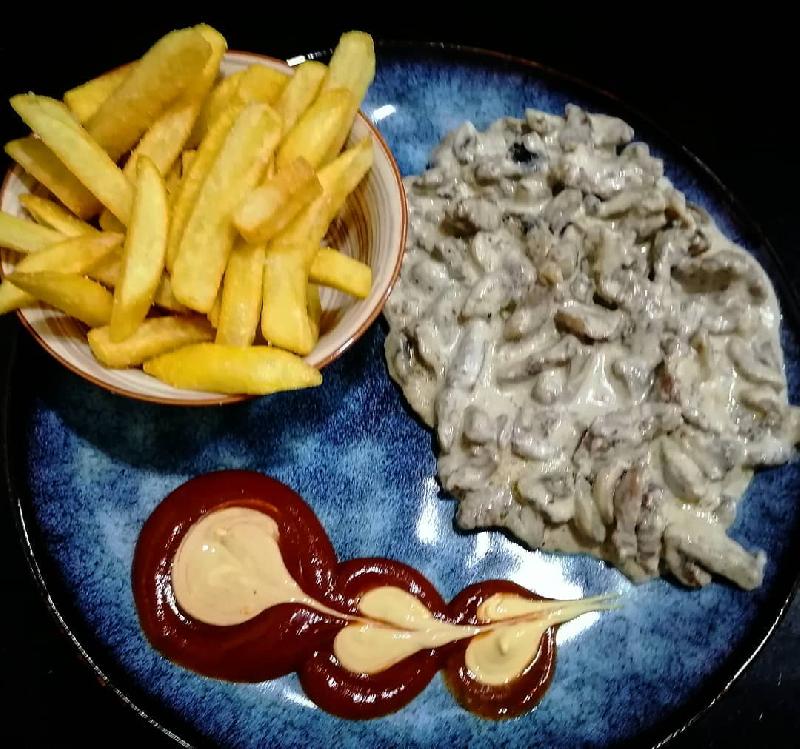 Beef Stroganoff