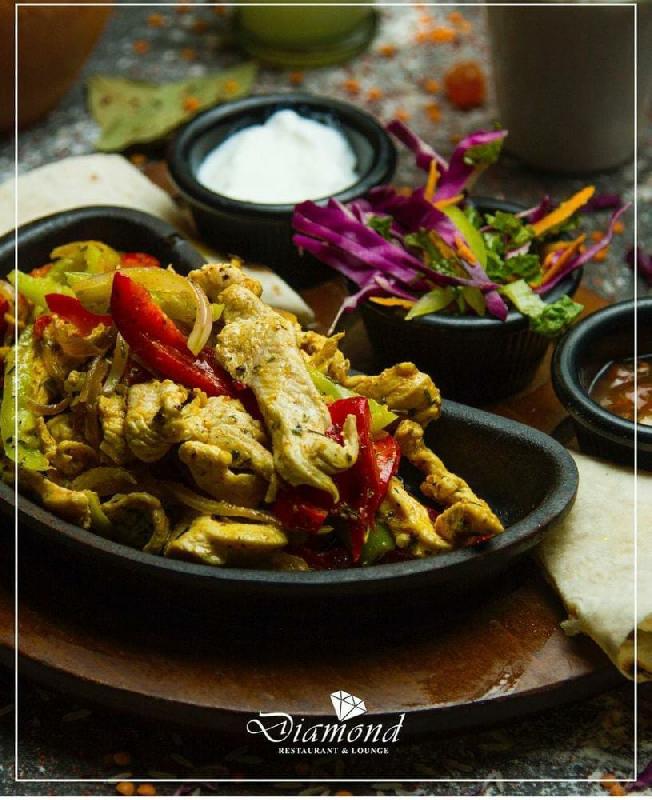 Toyuq fajitos