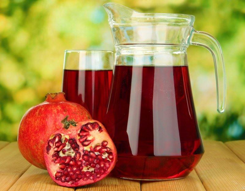 Təbii nar şirə